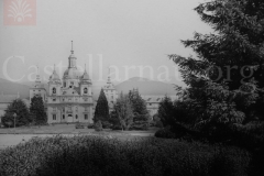 Paseo de la Alameda con la Colegiata al Fondo